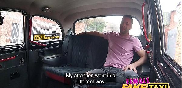  Female Fake Taxi Sweet Cherry Kiss fucks the hunky footballer